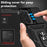 For Samsung Galaxy A27 5G Case PC + TPU Phone Cover with Lens Protection Kickstand - Black - 7