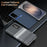 Leather Case for Samsung Galaxy A26 5G  /  A17 5G  /  A17 4G Card Slot View Window Gradient Color Checkered Pattern Phone Cover - Black - 3