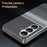 Leather Case for Samsung Galaxy A26 5G  /  A17 5G  /  A17 4G Card Slot View Window Gradient Color Checkered Pattern Phone Cover - Black - 6