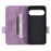 For Google Pixel 11 Pro XL Case Leather Wallet Flip Phone Cover with Hardware Decor - Purple - 2