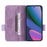 For Google Pixel 11 Pro XL Case Leather Wallet Flip Phone Cover with Hardware Decor - Purple - 3