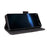 For Sony Xperia 1 VIII Case Leather Wallet Flip Phone Cover with Hardware Decor - Black - 5