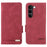 For Realme C100 5G / C83 5G Case Leather Wallet Flip Phone Cover with Hardware Decor - Rose - 1