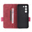 For Realme C100 5G / C83 5G Case Leather Wallet Flip Phone Cover with Hardware Decor - Rose - 3