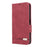 For Realme C100 5G / C83 5G Case Leather Wallet Flip Phone Cover with Hardware Decor - Rose - 7