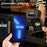 For iPhone 13 Pro Max Wallet Case Crazy Horse Texture Leather Flip Phone Cover with Magnetic Closure - Black - 4
