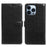For iPhone 13 Pro Max Wallet Case Crazy Horse Texture Leather Flip Phone Cover with Magnetic Closure - Black - 5