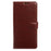 For iPhone 14 Pro Max Wallet Case Crazy Horse Texture Leather Flip Phone Cover with Magnetic Closure - Brown - 6