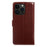 For iPhone 14 Pro Max Wallet Case Crazy Horse Texture Leather Flip Phone Cover with Magnetic Closure - Brown - 7