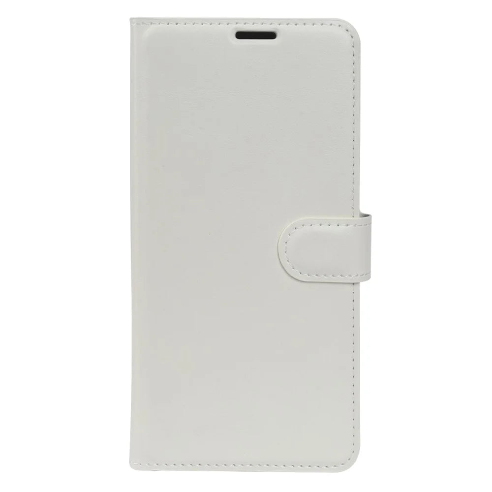 For Samsung Galaxy A25 5G (Global) (161mm) Wallet Case Crazy Horse Texture Leather Flip Phone Cover with Magnetic Closure - White - 6