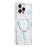 For iPhone 16 Pro CASEKOO Magnetic Case Constellation Pattern Ring Kickstand Shockproof PC + TPU Phone Cover - Cancer - 3