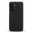 For Samsung Galaxy A57 5G Phone Case Cloth Texture Anti-Scratch Protective PC Back Cover - Black - 3
