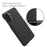 For Samsung Galaxy A57 5G Phone Case Cloth Texture Anti-Scratch Protective PC Back Cover - Black - 4