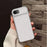 For iPhone 17e / 16e Case PU Leather Texture Shockproof TPU Protective Phone Cover - White - 3