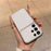 For Samsung Galaxy S26 Ultra Case PU Leather Texture Shockproof TPU Protective Phone Cover - White - 2