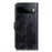 For Google Pixel 11 Pro XL Case Wallet Leather Phone Cover Crazy Horse Texture - Black - 6