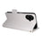 For TCL K70 SE 4G Case Litchi Texture Wallet Leather Phone Cover with Wrist Strap - White - 3