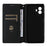 For TCL K70 SE 4G Case Wallet Rhombus Imprinted PU Leather Phone Cover - Silver - 2