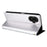 For TCL K70 SE 4G Case Wallet Rhombus Imprinted PU Leather Phone Cover - Silver - 5