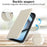 For Google Pixel 10a Stand Case Litchi Texture Genuine Cow Leather Wallet Phone Cover RFID Blocking - White - 7