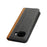 For Google Pixel 10a Case Calf Texture 3 Card Slots Color Splicing Leather Phone Cover - Black+Yellow - 6