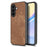 For Samsung Galaxy A27 5G Case Shockproof Slim Retro Leather Phone Back Cover - Brown - 1
