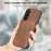 For Samsung Galaxy A27 5G Case Shockproof Slim Retro Leather Phone Back Cover - Brown - 4