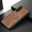 For Samsung Galaxy A27 5G Case Shockproof Slim Retro Leather Phone Back Cover - Brown - 6