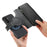 CASENEO for Samsung Galaxy A27 5G Case  MW-02 Detachable Magnetic Leather Flip Phone Cover - Black - 5