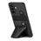 For Samsung Galaxy A27 5G Case with K-Shaped Kickstand Leather Phone Back Cover - Black - 4