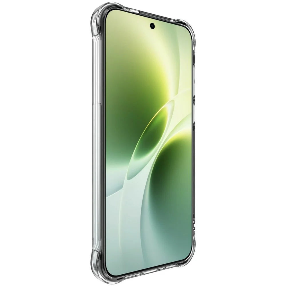 IMAK for vivo X300s 5G Magnetic Case Airbag Shockproof Protection TPU Phone Cover - Transparent - 2