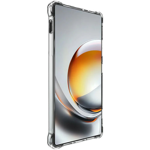 IMAK for ZTE nubia Z80 Ultra 5G Magnetic Case Airbag Shockproof Protection TPU Phone Cover - Transparent - 2