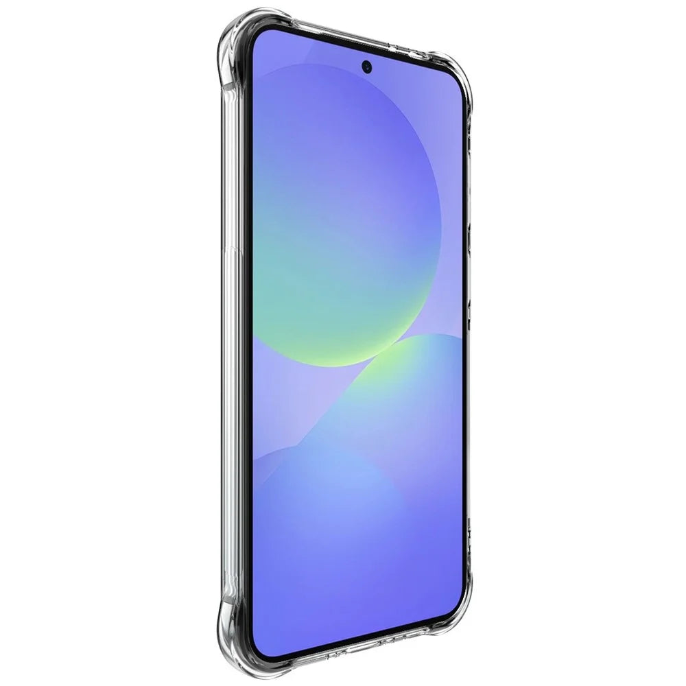 IMAK for Samsung Galaxy A37 5G Magnetic Case Airbag Shockproof Protection TPU Phone Cover - Transparent - 2