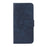 For Samsung Galaxy A27 5G Case Wallet Stand Magnetic Clasp Closure Calf Texture Leather Phone Cover - Blue - 5