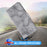 For Samsung Galaxy A27 5G Leather Case Marble Pattern Phone Wallet Stand Cover with Wrist Strap - Grey - 5