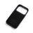 MELKCO For iPhone 17 Pro Max Case Genuine Cow Leather Coated PC Phone Cover - Dark Blue - 5