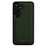 MELKCO For Samsung Galaxy S26 Case Genuine Cow Leather Coated PC Phone Cover - Green - 1