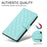 For Google Pixel 11 Pro Wallet Case Rhombus Leather Phone Cover with Strap - Green - 5
