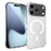 WANLONFENG for iPhone 17 Pro  TM1 Series 2.0mm Magnetic Case Clear TPU Phone Back Cover - Transparent - 1