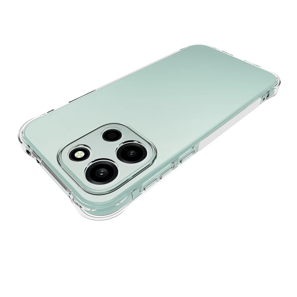 WANLONFENG for OnePlus Nord 6 5G  WL Series Case 2.0mm TPU Phone Cover with Tempered Glass Film - Transparent - 3