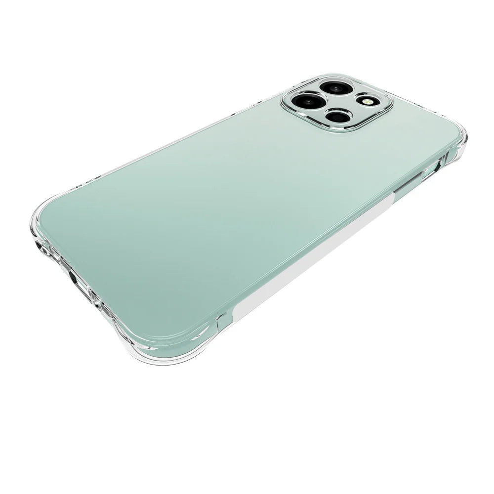 WANLONFENG for OnePlus Nord 6 5G  WL Series Case 2.0mm TPU Phone Cover with Tempered Glass Film - Transparent - 4