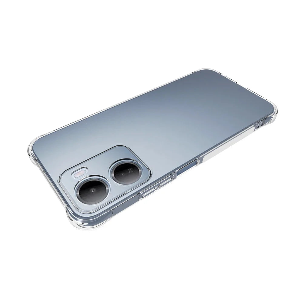 WANLONFENG for Xiaomi Redmi 15a 5G  WL2 Series TPU Case 2.0mm Phone Cover with 2Pcs Tempered Glass Films - Transparent - 3