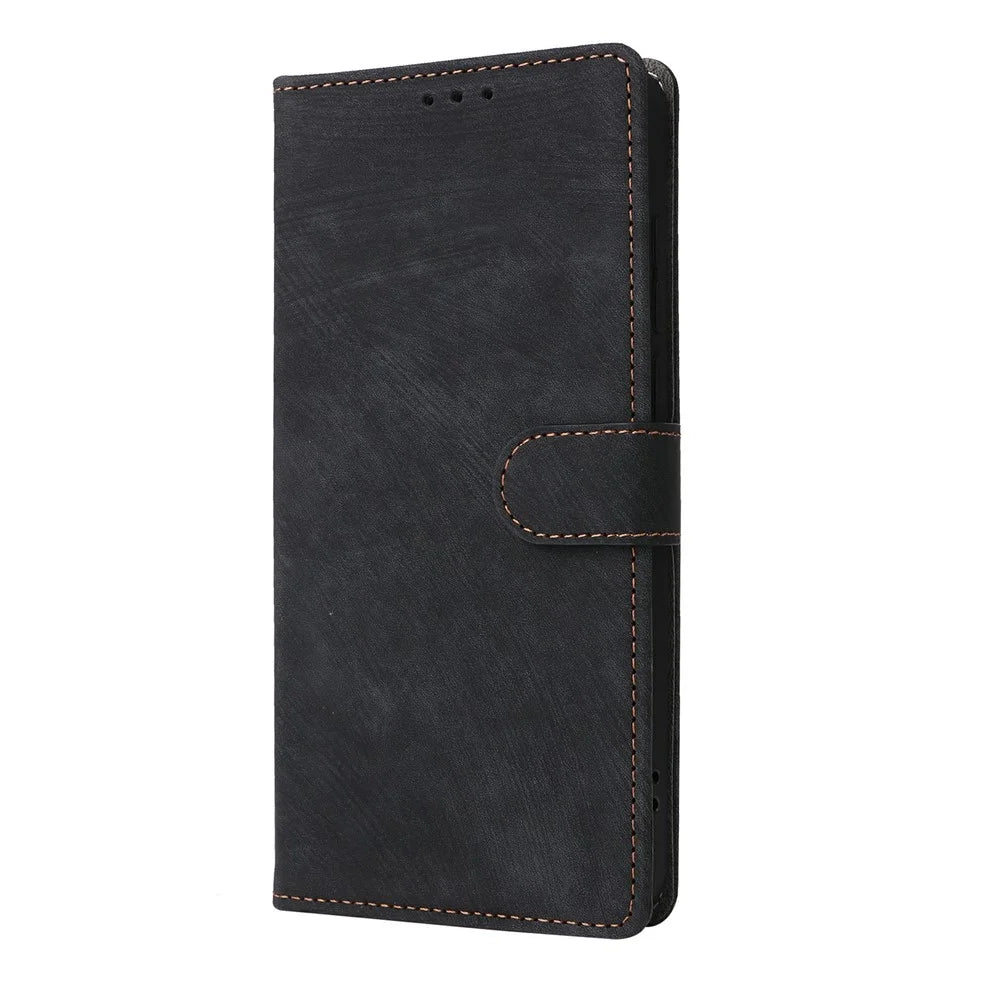 For vivo X300 Ultra 5G Case Wallet RFID Blocking PU Leather Phone Cover Stand with Strap - Black - 7