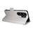 For Blackview Wave 10 Case Litchi Texture Wallet Leather Phone Cover with Wrist Strap - White - 3