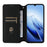 For Blackview Wave 10 Case Wallet Rhombus Imprinted PU Leather Phone Cover - Silver - 2