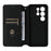 For Blackview Wave 10 Case Wallet Rhombus Imprinted PU Leather Phone Cover - Silver - 3