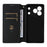 For Blackview Wave 7C Case Wallet Rhombus Imprinted PU Leather Phone Cover - Silver - 3