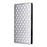 For Blackview Wave 7C Case Wallet Rhombus Imprinted PU Leather Phone Cover - Silver - 6