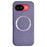 For Google Pixel 10a Magnetic Case Drop-Proof TPU + Cloth Back Phone Cover - Purple - 1