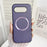 For Google Pixel 10a Magnetic Case Drop-Proof TPU + Cloth Back Phone Cover - Purple - 2